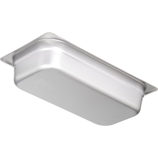 Carlisle Foodservice Lt Ga. SS Steam Table Pan, 1/3, 2.5", PK6 - 607132