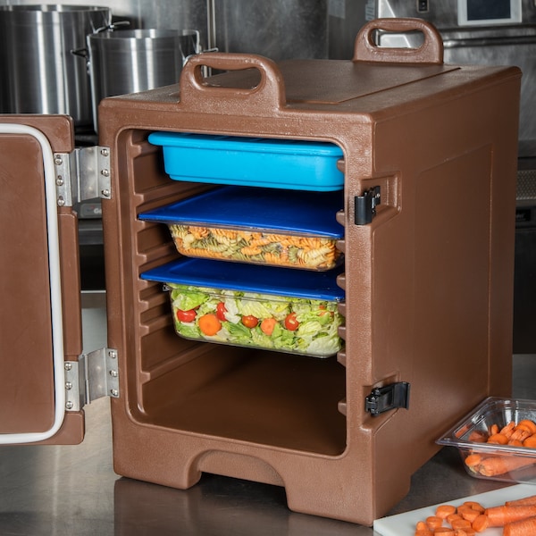 Carlisle Foodservice Front Load Insul Food Pan, 5, Carrier, Brn - PC300N01