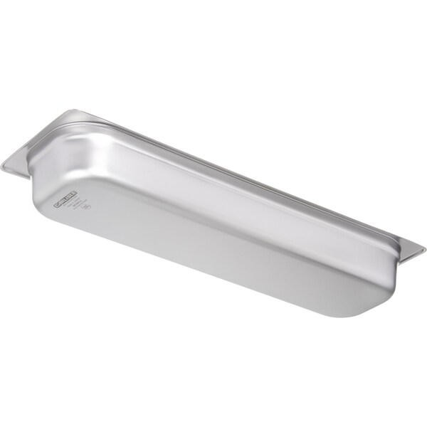 Carlisle Foodservice DuraPan, Hlf Lng, Lt Ga., SS Pan, 2.5", PK6 - 60700HL2