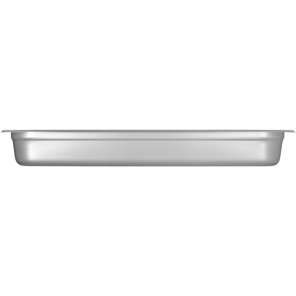 Carlisle Foodservice DuraPan, Hlf Lng, Lt Ga., SS Pan, 2.5", PK6 - 60700HL2
