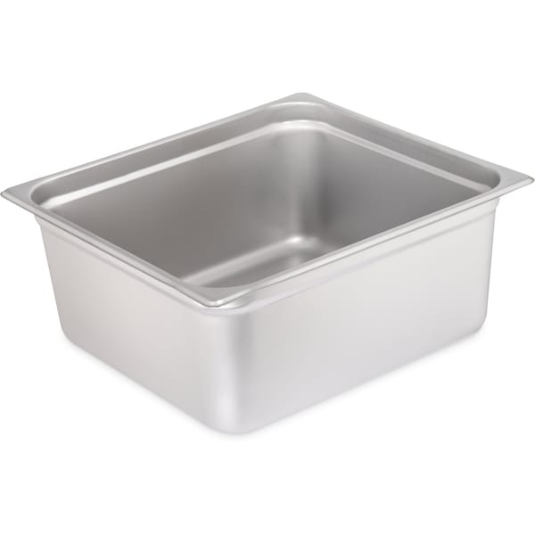 Carlisle Foodservice Lt Ga. SS Steam Table Pan, 2/3, 6", PK6 - 607236