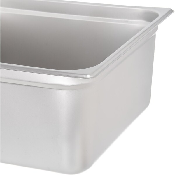 Carlisle Foodservice Lt Ga. SS Steam Table Pan, 2/3, 6", PK6 - 607236