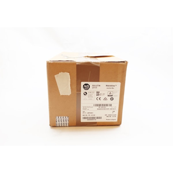 Caja de conexiones Allen Bradley Mobile View SER A para paneles de interfaz de operador, partes y accesorios - 2711T-JBIP65DC1.