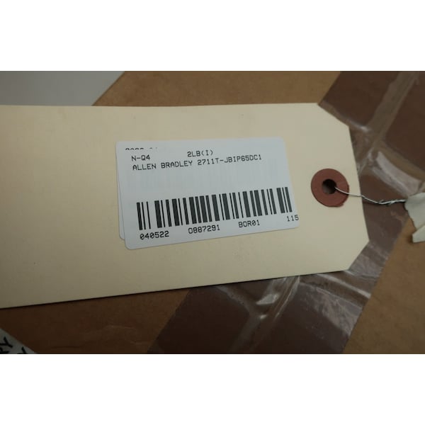 Caja de conexiones Allen Bradley Mobile View SER A para paneles de interfaz de operador, partes y accesorios - 2711T-JBIP65DC1.