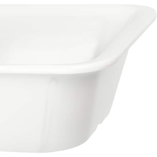 Carlisle Foodservice Half Long Pan, 2.5", BavarianCream, PK6 - 5552837