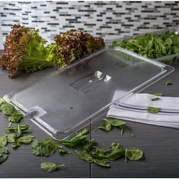 Carlisle Foodservice Univ Hndld Notched Lid, Full Food Pan, PK6 - 10211U07
