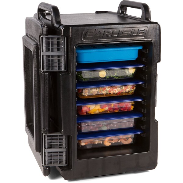 Carlisle Foodservice End Load Insulated Pan Carrier, 2.5", Onyx - IT40003