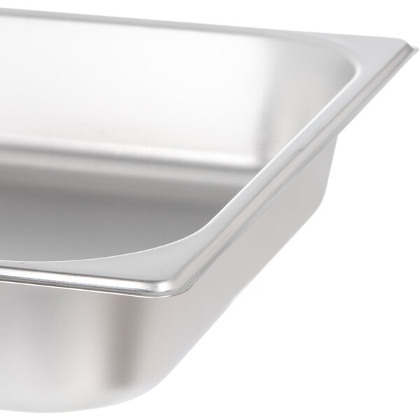 Carlisle Foodservice DuraPan, Full, SS, Dvd Stm Tbl Pan, 2.5", PK6 - 607002D