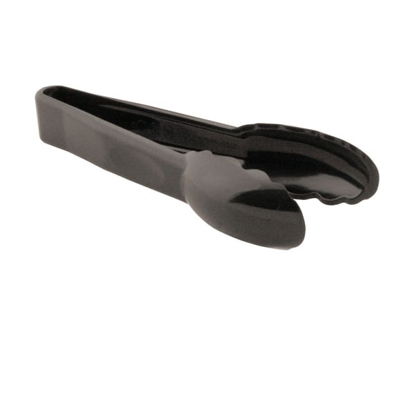 Cambro Tongs , 6"L, Scallop, Blk Plst - 6TGS-110