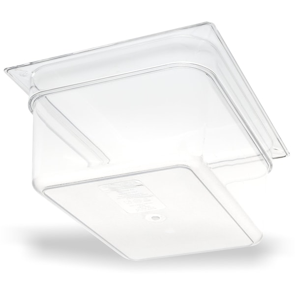 Carlisle Foodservice Half Food Pan PC, 6" D, Clr, PK6 - 10222B07