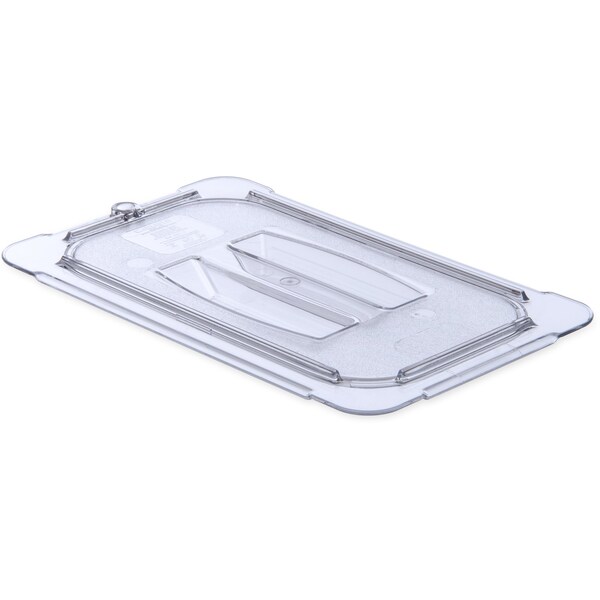 Carlisle Foodservice Univ Handld Lid, 1/4 Food Pan PC, Cl, PK6 - 10290U07