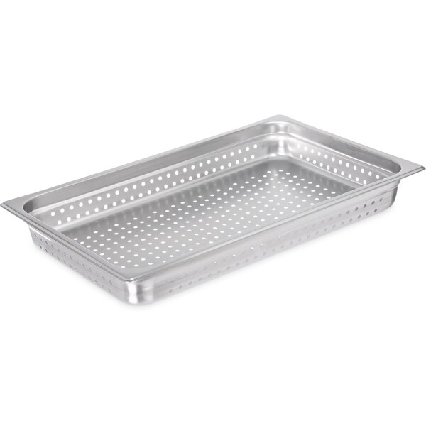 Carlisle Foodservice DuraPan, Full, Prfrt Stm Tbl Pan, 2.5", PK6 - 607002P