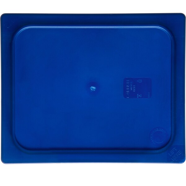 Carlisle Foodservice Half Food Pan Lid, Dark Blue, PK6 - 10232B60