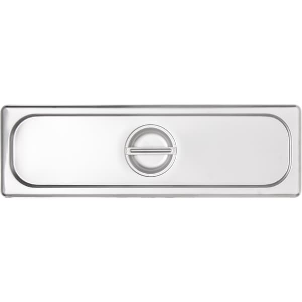 Carlisle Foodservice DuraPan, Hlf Lng, Lt Ga., SS Pan Cover, PK6 - 60700HLC