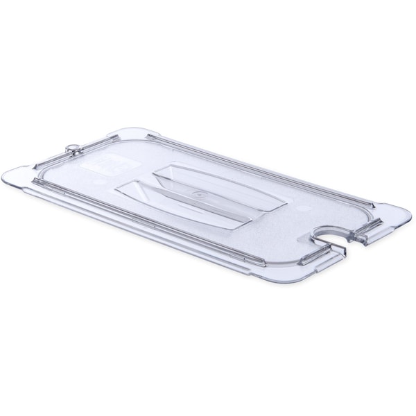 Carlisle Foodservice Univ Hndl Notchd Lid, 1/3 Food Pan, Cl, PK6 - 10271U07