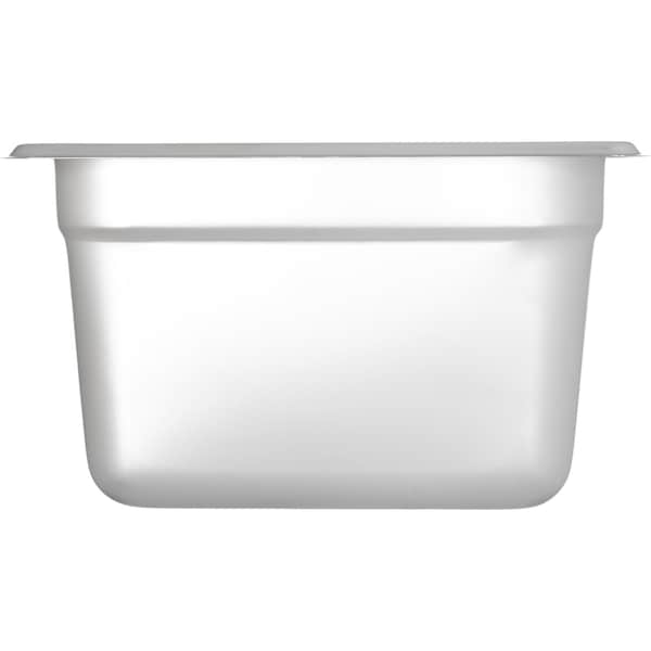 Carlisle Foodservice Lt Ga. SS Steam Table Pan, 1/9, 4", PK6 - 607194