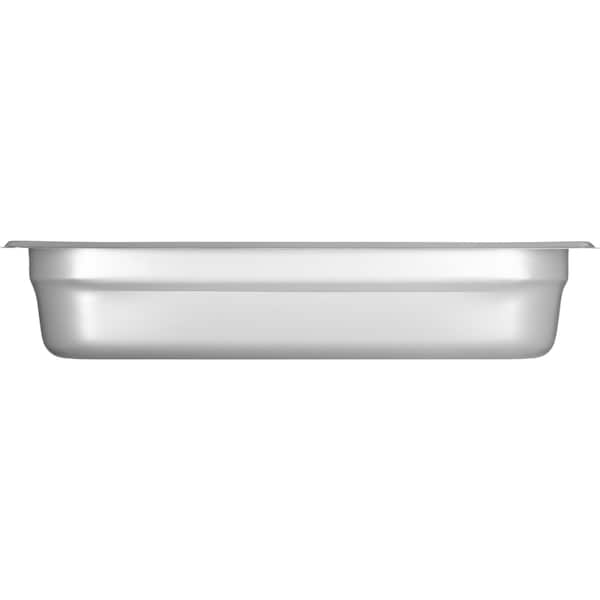 Carlisle Foodservice Half Lt ga., SS Steam Table Pan, 2.5", PK6 - 607122