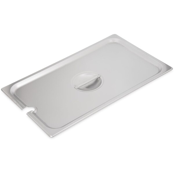 Carlisle Foodservice DuraPan, Full, SS, Slotted Hndld Cover, PK6 - 607000CS