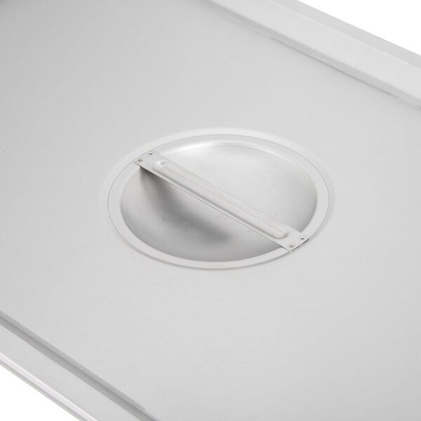 Carlisle Foodservice DuraPan, Full, SS, Slotted Hndld Cover, PK6 - 607000CS