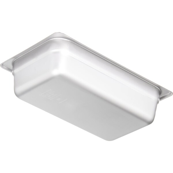 Carlisle Foodservice Qtr-Sz Lt Ga. SS Steam Tbl Pan, 2.5", PK6 - 607142
