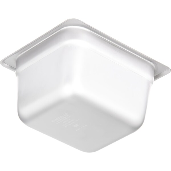 Carlisle Foodservice Lt Ga. SS Steam Table Pan, 1/6, 4", PK6 - 607164