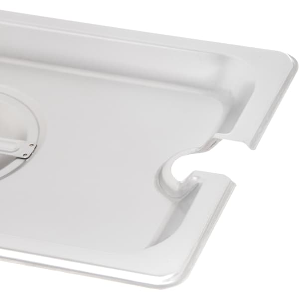 Carlisle Foodservice DuraPan, 1/4, SS, Pan Slotted Cover, PK6 - 607140CS
