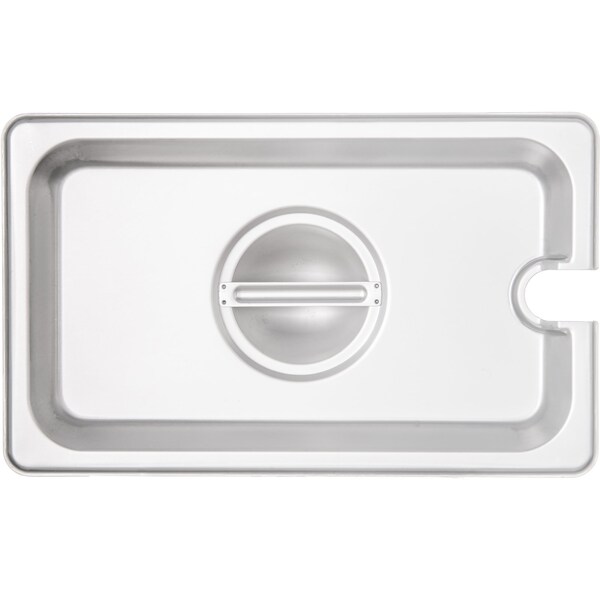 Carlisle Foodservice DuraPan, 1/4, SS, Pan Slotted Cover, PK6 - 607140CS