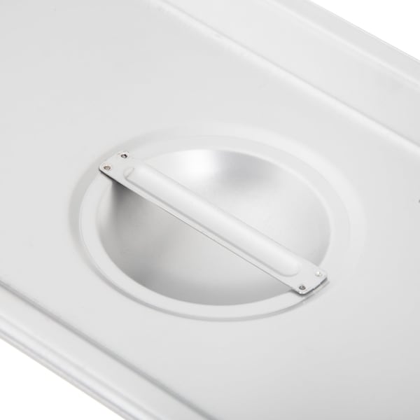Carlisle Foodservice DuraPan, 1/4, SS, Pan Slotted Cover, PK6 - 607140CS