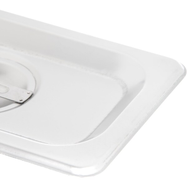 Carlisle Foodservice DuraPan, 1/9, SS, Steam Tbl Pan Cover, PK6 - 607190C