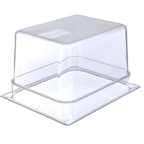 Carlisle Foodservice Half Food Pan PC, 8" D, Clr, PK6 - 10223B07
