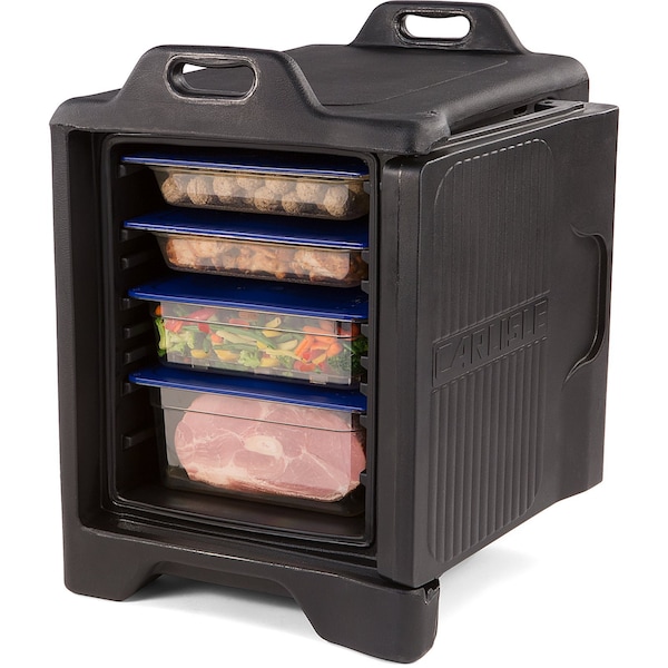 Carlisle Foodservice Slide N Seal End Loader, 5 Pan Cap., Blk - XT3000R03