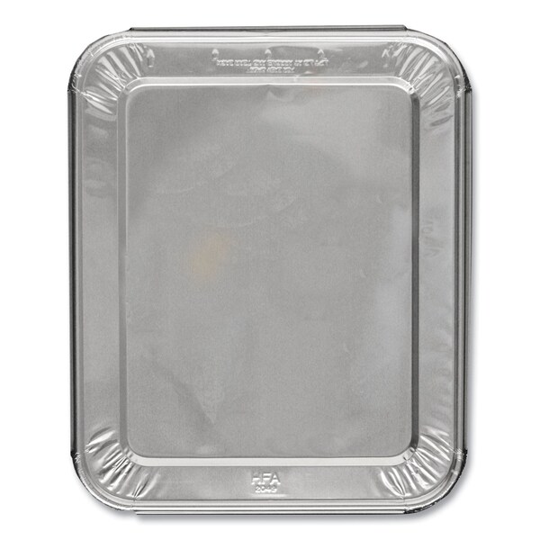 Hfa Half Steam Table Pan Lids, Full Curl, 11.16 x 0.62 x 12.75, 100PK - 2049-30-100FC