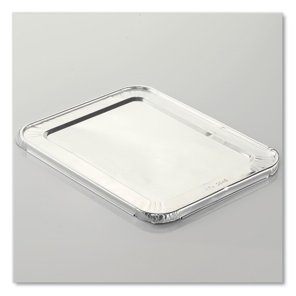 Hfa Half Steam Table Pan Lids, Full Curl, 11.16 x 0.62 x 12.75, 100PK - 2049-30-100FC