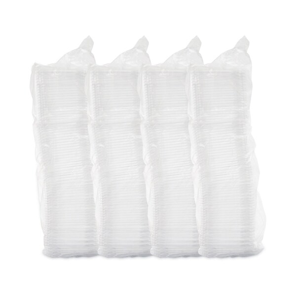 Dart TamperGuard Snack Box Lid, 5.9 x 5.9 x 0.4, Clear, Plastic, 300PK - SBTGRL