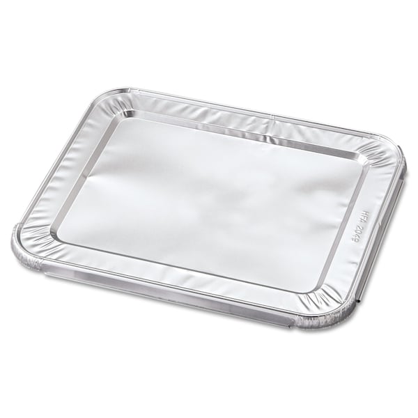 Hfa Steam Pan Foil Lids, Fits Half-Size Pan, 12.27 x 10.44, 100PK - 204930