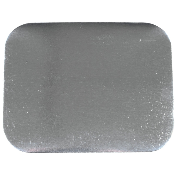 Abena Pans, Lid for Aluminum Tray, Paperboard and Aluminum-Coated, 5.5" L x 4.65" W, (For use with #5747) - 5748