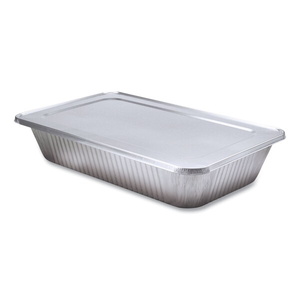Hfa Full Steam Table Pan Lid, Full Curl, 12.87 x 0, 62 x 20.81, 50PK - 2050-45-50FC