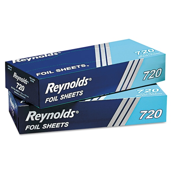 Reynolds Pop-Up Interfolded Aluminum Foil Sheets, 12 x 10 3/4, Silver, PK2400 - 000000000000000720