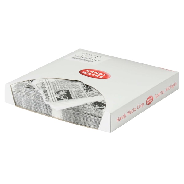 Handy Wacks Handy Wacks 12"x12"x2.5" New Paper Deli Wrap, PK6000 - FDP12NE