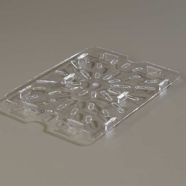Carlisle Foodservice Food Pan Drain Shelf, Half-Size, PK6 - 1023507