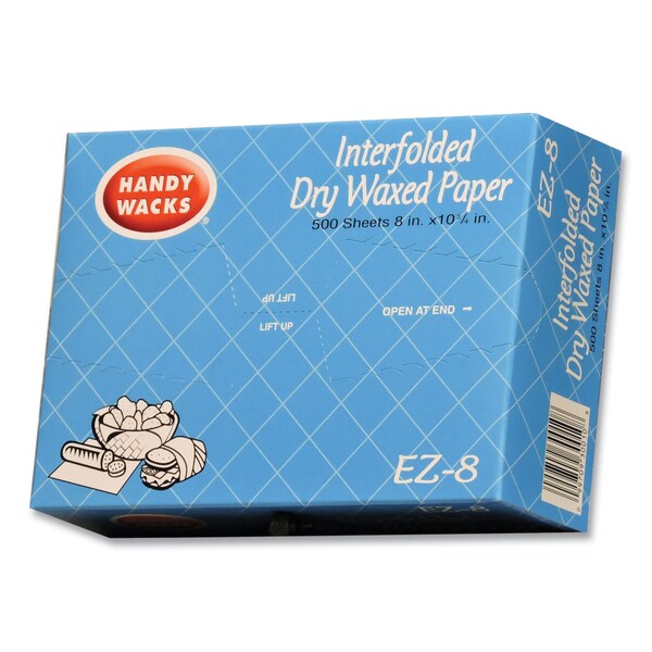 Handy Wacks Interfolded Dry Waxed Paper Deli Sheets, 10.75 x 8, 12PK - EZ8
