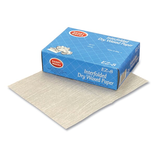 Handy Wacks Interfolded Dry Waxed Paper Deli Sheets, 10.75 x 8, 12PK - EZ8