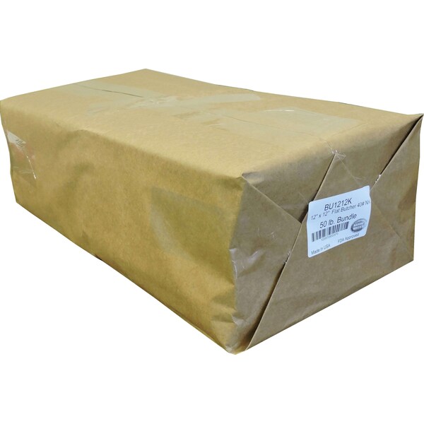 Handy Wacks Handy Wacks 12"x12"x2.5" Kraft Flat Butcher Paper, PK3750 - BU1212K