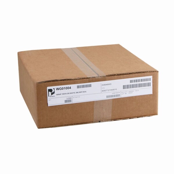 Paterson Grease-Resistant Food Wrap, 15 in. x 16 in., White, 3000PK - WG01004