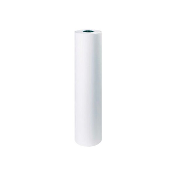 The Packaging Wholesalers Butcher Paper, 40 lbs., 36"W x 1000'L, White, 1 Roll - PBP3640W