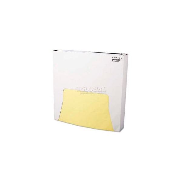 Bagcraft Papercon Bagcraft Papercon Grease-Resistant Wrap/Liner, 12 x 12, Yellow - BGC 057412