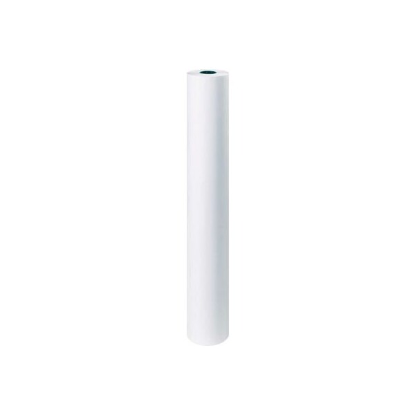 The Packaging Wholesalers Butcher Paper, 40 lbs., 60"W x 1000'L, White, 1 Roll - PBP6040W
