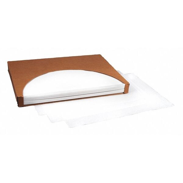 Value Brand Dry Waxed Food Sheets, White, 15 x 20", PK 1000 - F-4084