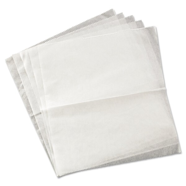 Bagcraft QF10 Interfolded Dry Wax Paper, 10 x 10 1/4, White, PK6000 - P011010