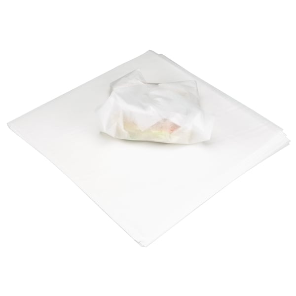 Marcal Deli Wrap Dry Waxed Paper Flat Sheets, 12 x 12, White, PK5000 - MCD 8222
